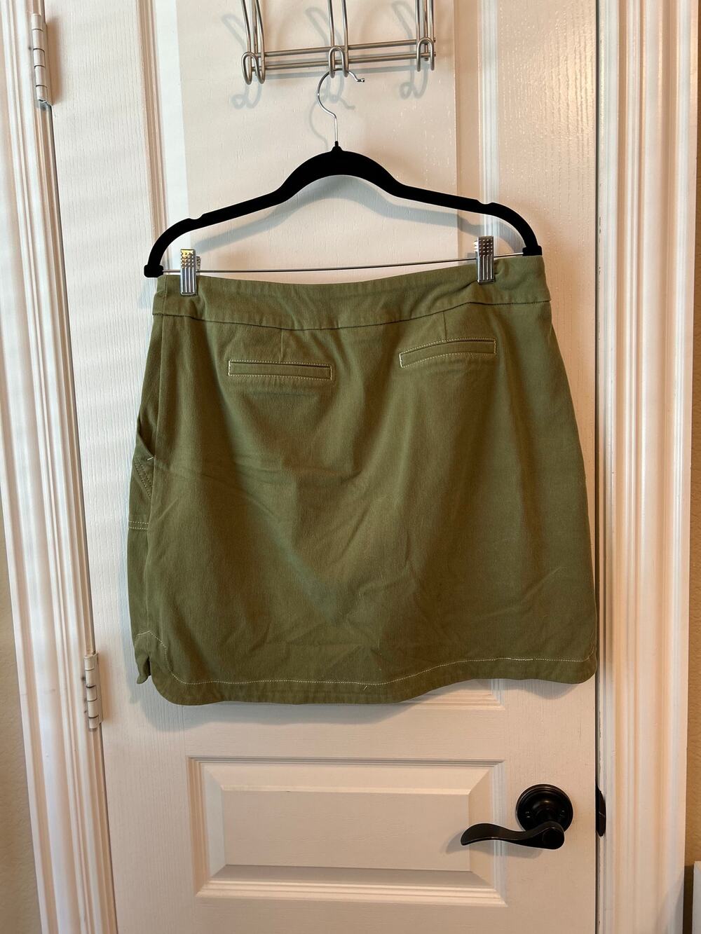 Tribal Stretchy Skort Large Olive